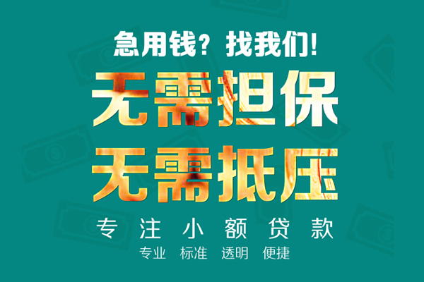 东莞12小额信用贷款